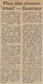 19821105 ADVENTURE PLAYGROUND CLOSURE CRUEL NEIL KEARNEY CN
